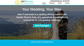 MP Ministry - Desktop Home page