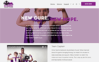 WordPress Website for Strong Against Cancer