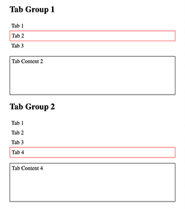 Accessible JavaScript Tabs